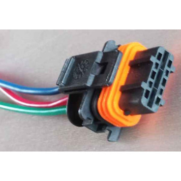 Разъем модуля зажигания 3 провода (нов.образца) к катушке и датчику абсолютного давления 