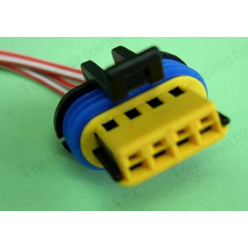 Колодка датчика холостого хода ВАЗ 4 гнезда <b>18000235</b>-4