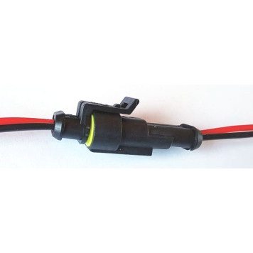 Разъем 2 контакта герметичный-1