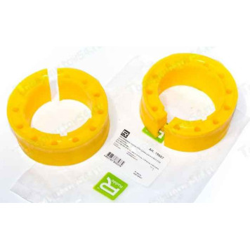 Проставки пружин межвитковые ВАЗ 2108, иномарки 100-120мм (2шт) полиуретан желтый <b>19607</b>