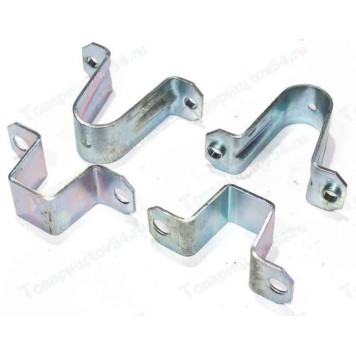 Хомут стабилизатора ВАЗ 2101 'домик' (комплект 2 больших + 2 малых) <b>2101-2906042 + 2101-2906043</b>