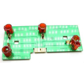 Плата заднего фонаря ВАЗ 2104 левая в сборе с патронами (2104-3716091)