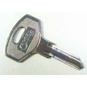 Заготовка ключа замка зажигания ВАЗ 2101 полностью металлическая (2105-3704198-20)