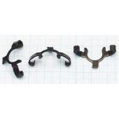 Скоба крепления форсунки ВАЗ ВАЗ 2112 черная (уп=10 шт) <b>_ 2112-1132032</b>