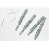 Фиксаторы колодок передних ВАЗ 2121 Нива (гвозди, пружины, шплинты по 4 шт) <b>2121-3501132</b>