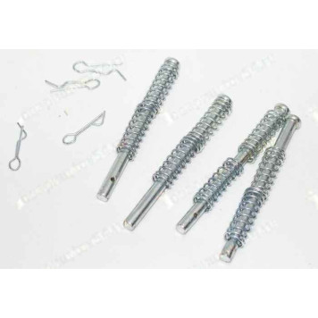 Фиксаторы колодок передних ВАЗ 2121 Нива (гвозди, пружины, шплинты по 4 шт) <b>2121-3501132</b>