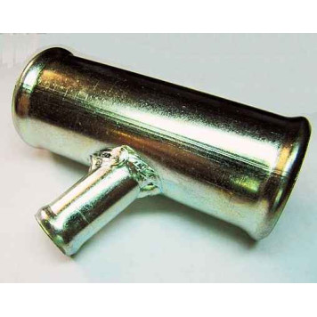 Трубка соединительная - тройник 32х14х32мм косой выход (70°)