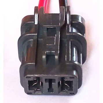 Разъем 2 контакта герметичный силовой 6,3мм S=2,5мм2-1