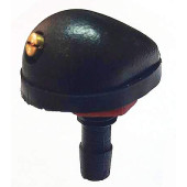 Форсунка омывателя (жиклер) веерная на гайке