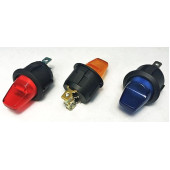 Тумблер 2 положения круглый цветной