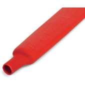 Кембрик термоусадочный клеевой 3.0/1.0мм красный 25см