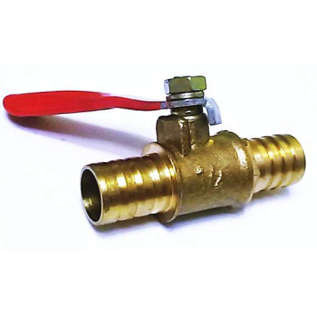 Кран шаровый универсальный под шланг 12мм