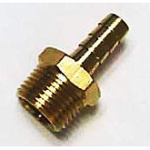 Штуцер с наружней резьбой 3/8 под шланг 8мм , латунный