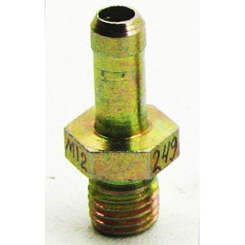 Штуцер с наружней резьбой М12 под шланг 8мм-1