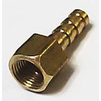 Штуцер с внутренней резьбой 1/8 под шланг 6мм , латунный