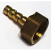 Штуцер с внутренней резьбой 3/8 под шланг 6мм , латунный