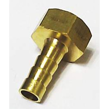 Штуцер с внутренней резьбой 3/8 под шланг 8мм , латунный-1