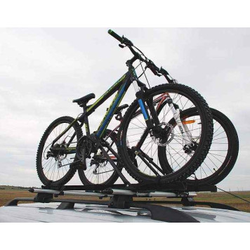 Крепление для перевозки велосипеда на перекладины багажника LuxBike-1 универсальное-13