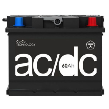Аккумулятор ширококлеммный оп (L -+) 60Ач AC/DC 6СТ60.0