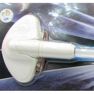 Антенна габаритная 40 см с подсветкой, белое основание-1