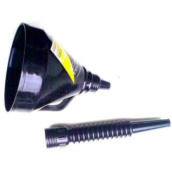 Воронка топливная разборная с гофрой и сеткой-фильтром-1