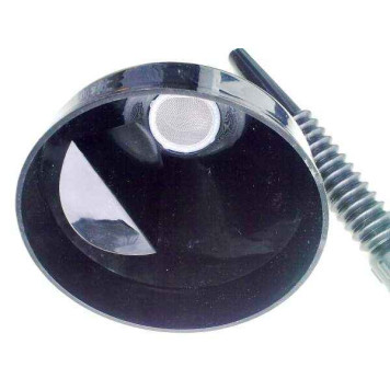 Воронка топливная разборная с гофрой и сеткой-фильтром-2