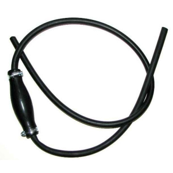 Шланг с грушей для перекачки топлива резиновый