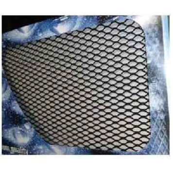 Сетка декоративная на бампер BD-0015 (100х33см) черная, крупная ячея 25х11мм