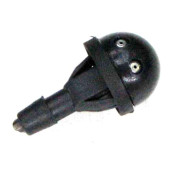 Форсунка омывателя (жиклер) 2-дырая на защелке