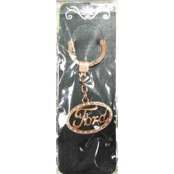 Брелок с большими стразами FORD