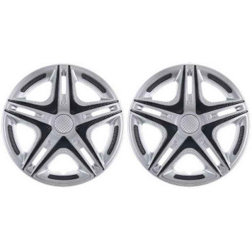 Колпаки декоративные 14" Дакар Super Silver-2