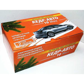 Зарядно-предпусковое устройство для АКБ КЕДР 10 Max 4А (десульфатация, предпусковой режим 10A) Томск-2