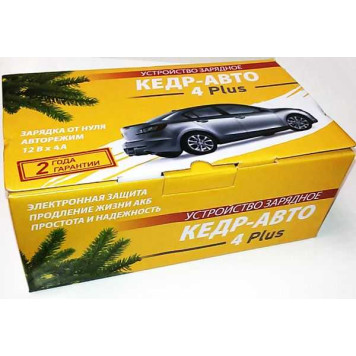 Зарядное устройство для АКБ КЕДР 4 Plus 4А (десульфатация), НИИПП гТомск-3