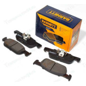 Колодки тормозные пердние Lada X-Ray двиг.ВАЗ 155мм <b>BARNETT LD006</b> 410605536R