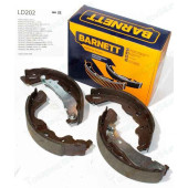 Колодки тормозные задние LADA Largus 230мм с рычагом <b>BARNETT LD202</b> 7701210109