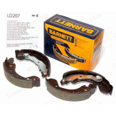 Колодки тормозные задние ВАЗ 2181 Vesta <b>BARNETT LD207</b> 7701208357