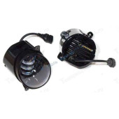 Фары противотуманные ВАЗ 2190 Гранта, Калина, Largus 30W 12/80V с регулировкой, 2 цвета (2 шт) <b>TR-G332-WY</b>