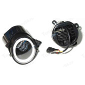 Фары противотуманные ВАЗ 2190 Гранта, Калина, Largus 30W 12/80V с регулятором, с габаритом (комплект 2шт) <b>TR-G333-W-WR</b>