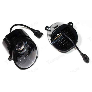 Фары противотуманные ВАЗ 2190 Гранта, Калина, Largus 50W 12/80V с регулировкой (2 шт) <b>TR-G551-W</b>