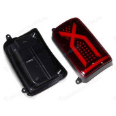 Фонари задний ВАЗ 2121, ВАЗ 21213, ВАЗ 21214, 2131, Urban 2W 12/60V тюнинг 4 луча (2 шт) <b>TR-NST-N3R</b>