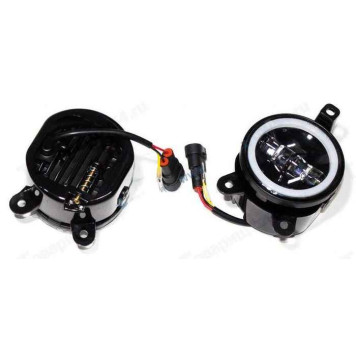 Фары противотуманные ВАЗ 2170 Приора 20W 12/60V с регулятором, с габаритом (комплект 2шт) <b>TR-P223-W-WR-UL</b>