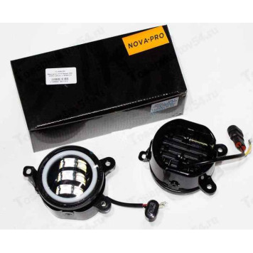 Фары противотуманные ВАЗ 2170 Приора 30W 12/80V с регул., с габаритом (2 шт) <b>TR-P333-W-WR</b>