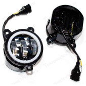 Фары противотуманные ВАЗ 2170 Приора 50W 12/80V с регулятором, с габаритом (комплект 2шт) <b>TR-P553-W-WR</b>