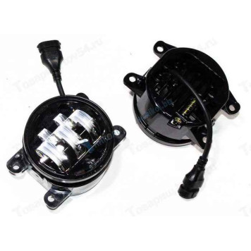 Фары противотуманные ВАЗ 2190 Гранта (2019-), Vesta, X-Ray, Niva Urban 50W 12/80V с регулятором (комплект 2шт) <b>TR-V551-W</b>