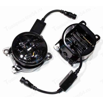 Фары противотуманные ВАЗ 2190 Гранта (19-), Vesta, X-Ray, Niva Urban 70W 12/80V с регулировкой (2 шт) <b>TR-V771-W</b>