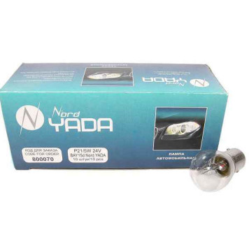 Лампа 24В P21/5W BAY15d NORD YADA 800070-3