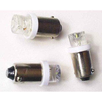 Лампа (LS23) светодиодная T8,5 (BA9s) T4W 1 диод, белая, вогнутый конус 12V А12/4 NORD YADA 900284