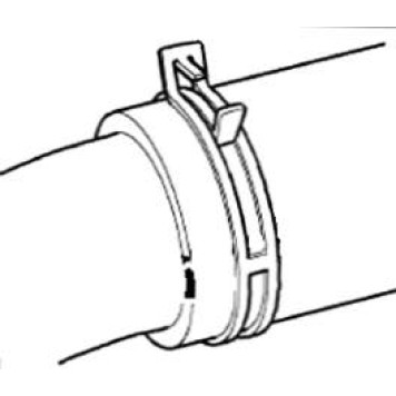 Хомут пружинный 35мм высокой нагрузки NORMA FBS35/12, ширина ленты 12мм-1