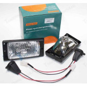 Фары противотуманные ВАЗ 2110-2115, 2123 Нива Шевроле белые (комплект 2шт) <b>NOVA-PRO NP-21100-3743010</b>