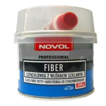 Шпатлевка NOVOL FIBER стекловолокнистая (0, 2кг) 1220